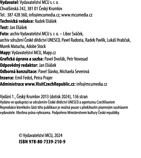 Vydavatel: Vydavatelstv MCU s. r. o. Chval insk  242, 381 01  esk  Krumlov Tel.: 387 428 360, info@mcumedia.cz; www....