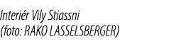 Interi r Vily Stiassni (foto: RAKO LASSELSBERGER)
