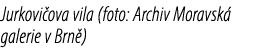 Jurkovi ova vila (foto: Archiv Moravsk galerie v Brn )