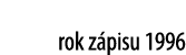 rok z pisu 1996