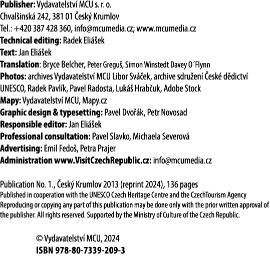 Publisher: Vydavatelstv MCU s. r. o. Chval insk  242, 381 01  esk  Krumlov Tel.: +420 387 428 360, info@mcumedia.cz;...