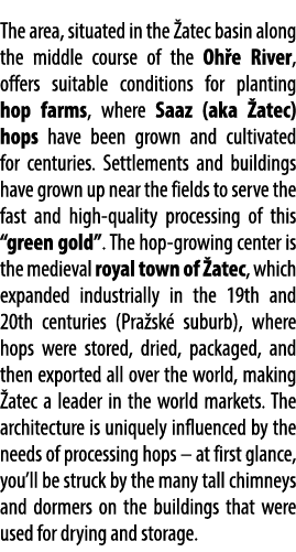 The area, situated in the atec basin along the middle course of the Oh e River, offers suitable conditions for plant...