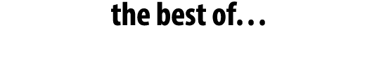the best of…