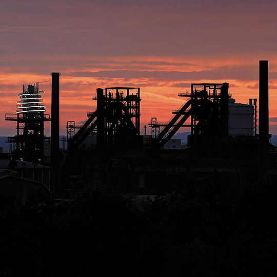 Ostrava - průmyslové komplexy, zdroj: Libor Sváček, archiv Vydavatelství MCU